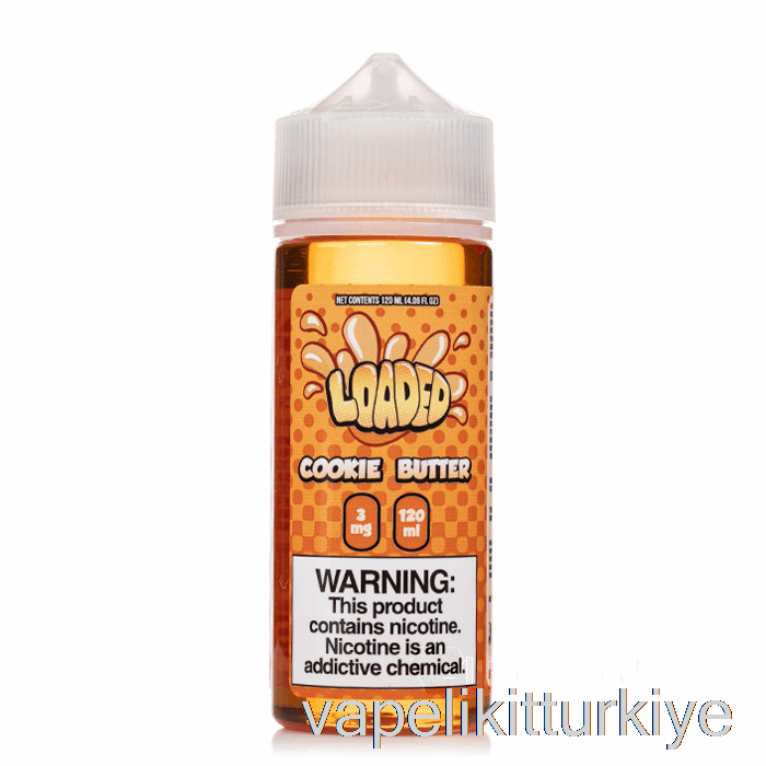 Vape Pen Vape Mate Kurabiye Yağı - Yüklü E-sıvı - Acımasız - 120ml 3mg
